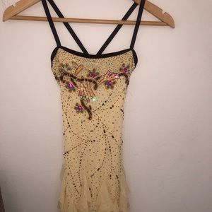 Pale Yellow Dance Costume